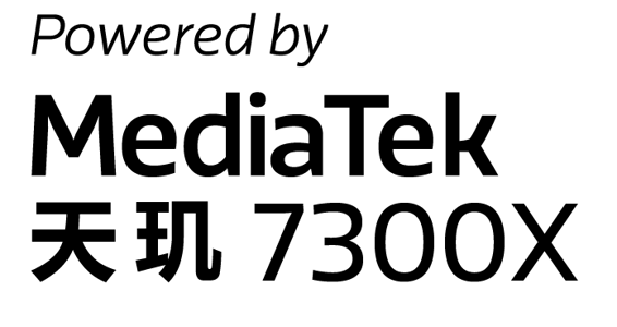 Powered by MediaTek Dimensity 7300 Logo_Black_Vertical_CN 0324