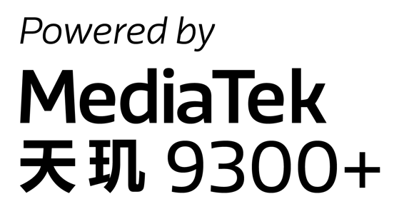 Powered by MediaTek Dimensity 9300+ Logo_Black_Vertical_CN 0124