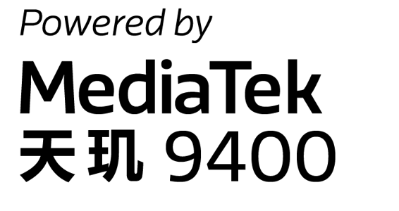 Powered by MediaTek Dimensity 9400 Logo_Black_Vertical_CN 0624