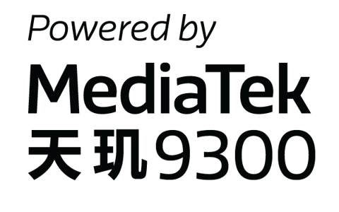 PoweredBy MediaTek Dimensity 9300_Logo_Black_Vertical_CHS 0823